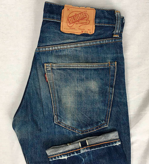 Джинсы из Японии Denime